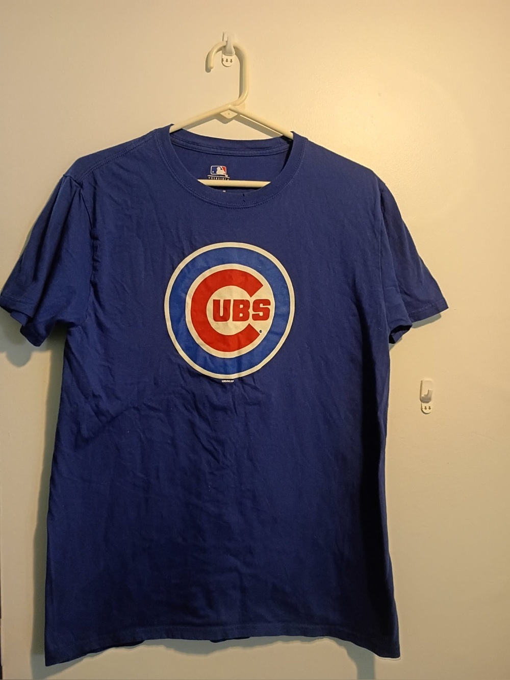 Genuine Merchandise Royal Blue Chicago Cubs Logo Tee